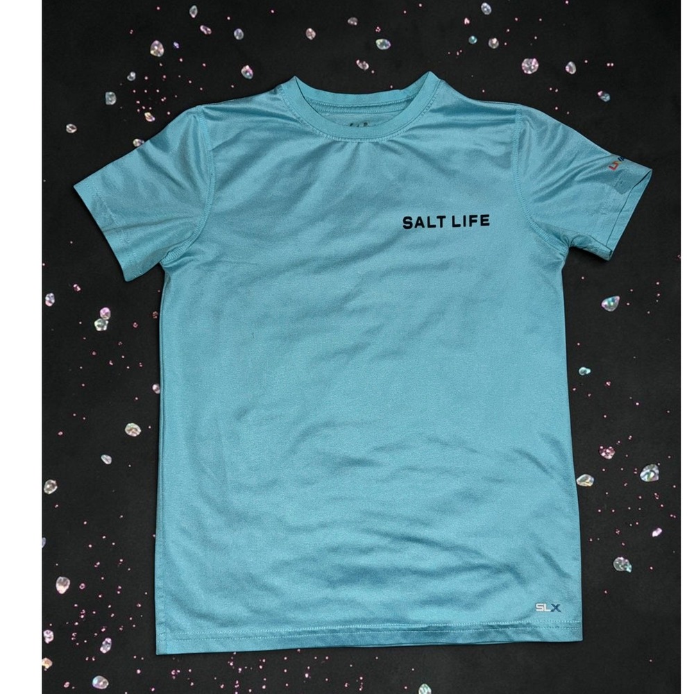 Salt Life -Youth Graphic Performance Fishing T-Shirt - Size Youth XS